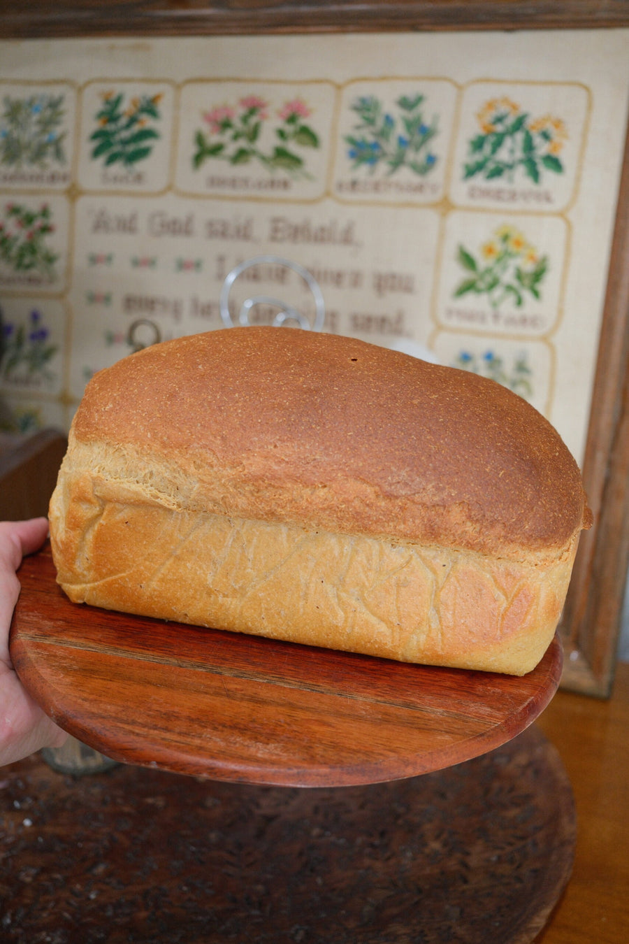 Khorasan freshly milled flour sandwich bread