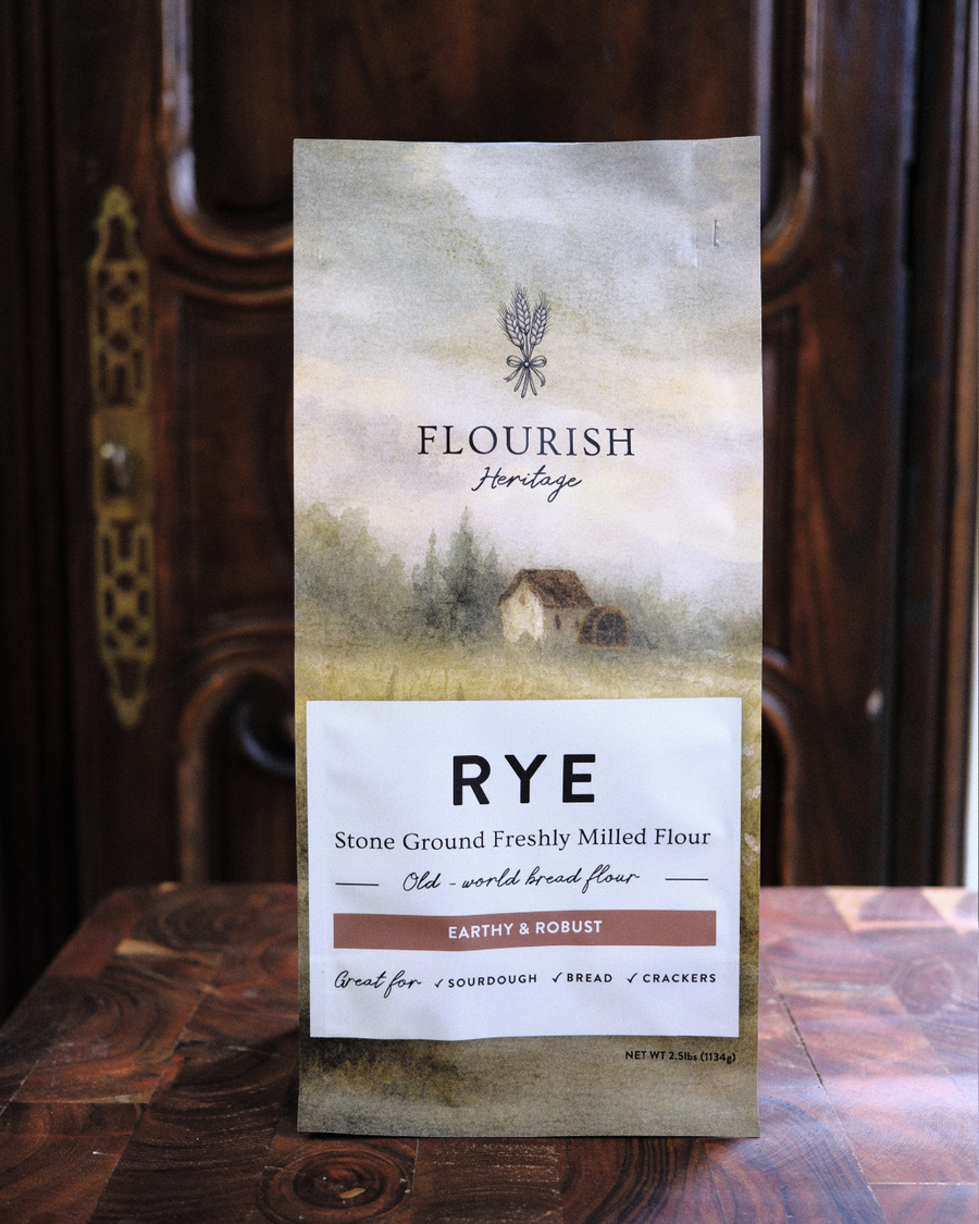 Rye Flour 2.5 lb bag